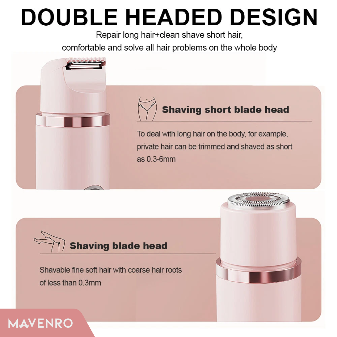 MAVENRO - Comfort 2 in 1 Electric Lady Shaver