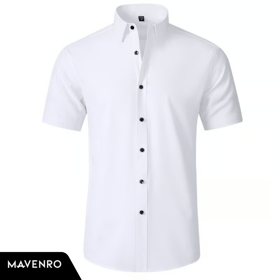 MAVENRO - Stretch Non-Iron Anti-Wrinkle Shirt