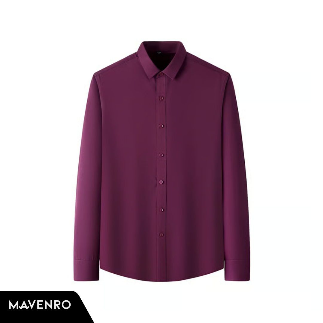 MAVENRO - Stretch Non-Iron Anti-Wrinkle Shirt