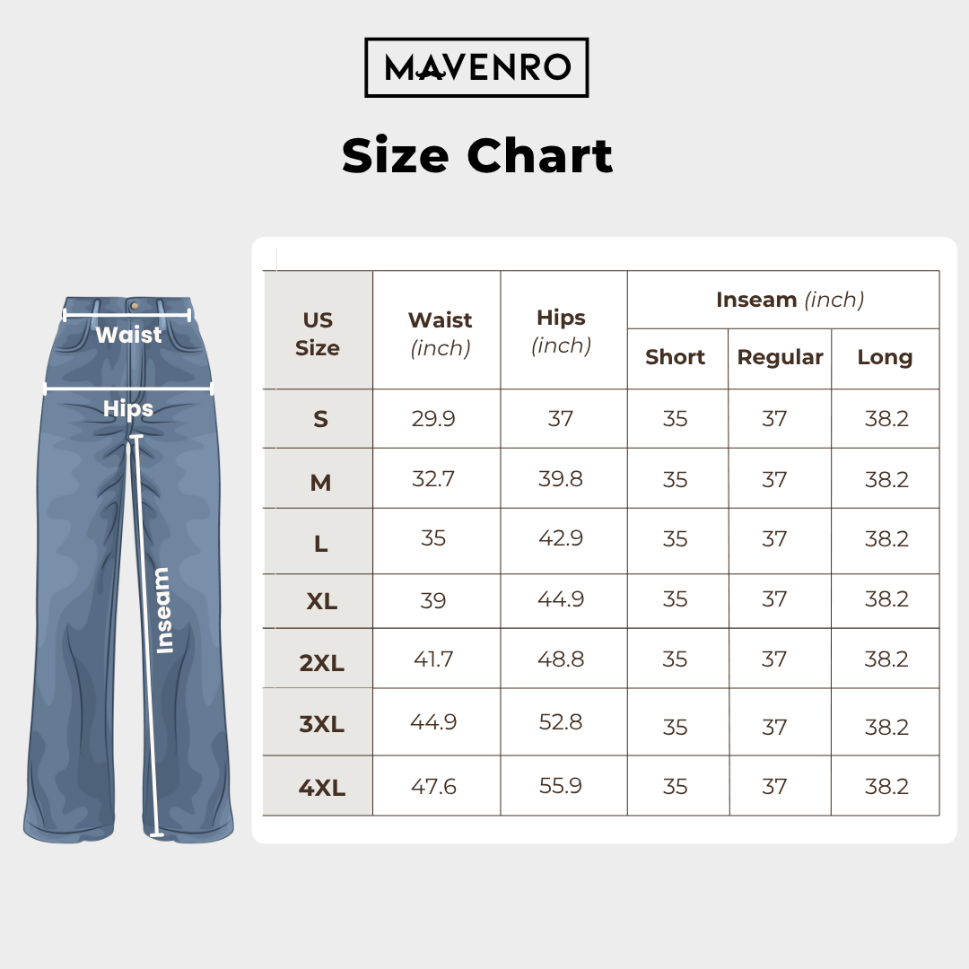MAVENRO - Tummy Control Cropped Wide-Leg Jeans