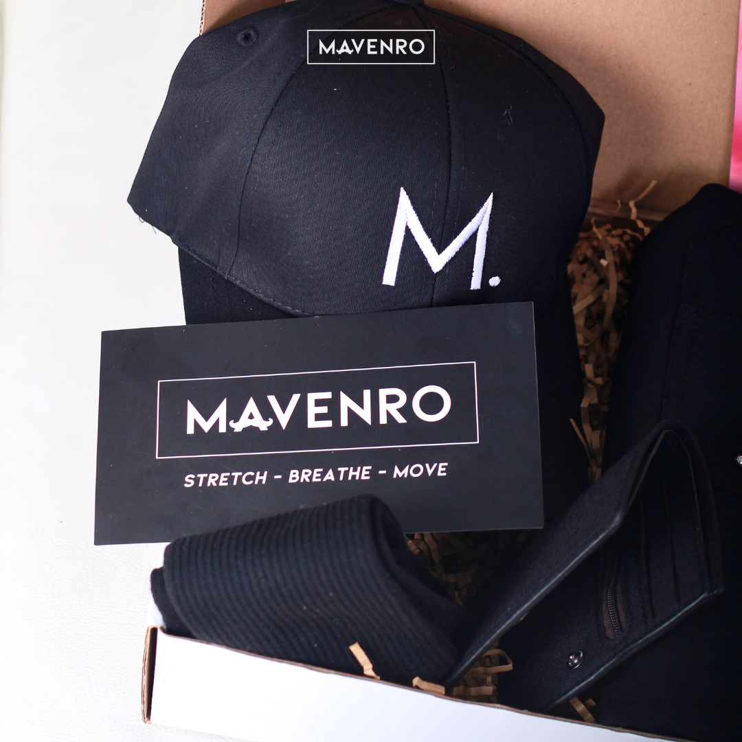 MAVENRO - Men's Premium Gift Box 2 | Multi Pants, Hat, Socks, Bracelet, Wallet