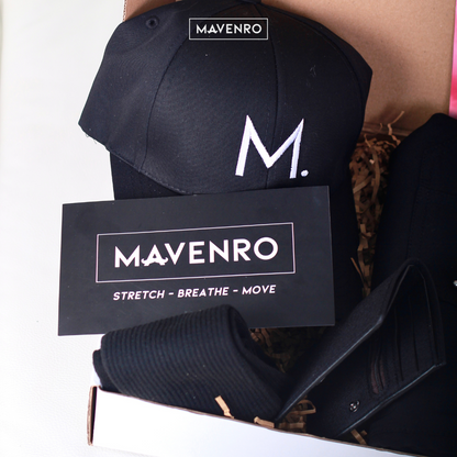 MAVENRO - Men's Premium Gift Box 2 | Multi Pants, Hat, Socks, Bracelet, Wallet