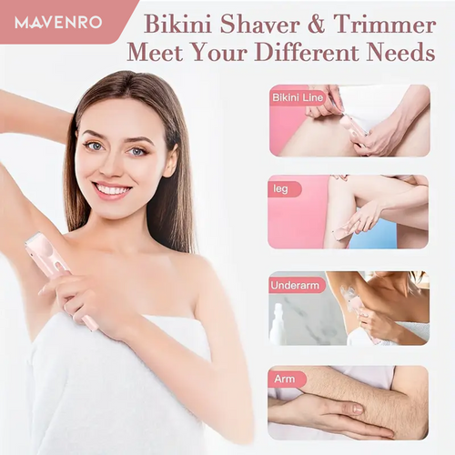 MAVENRO - Comfort 2 in 1 Electric Lady Shaver
