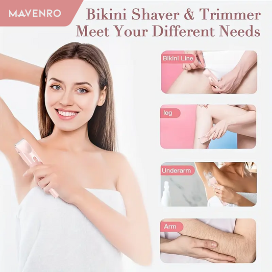 MAVENRO - Comfort 2 in 1 Electric Lady Shaver