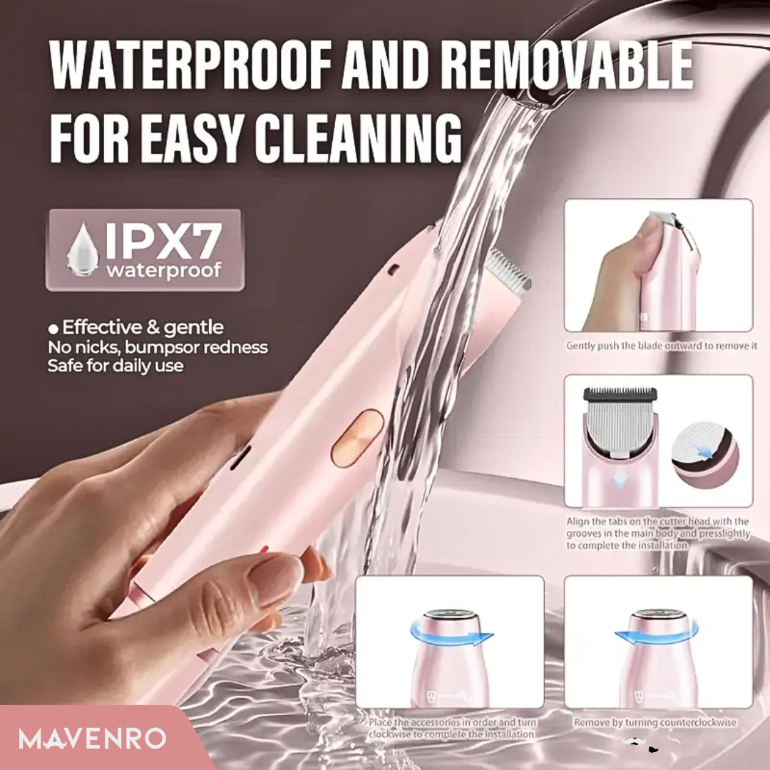MAVENRO - Comfort 2 in 1 Electric Lady Shaver
