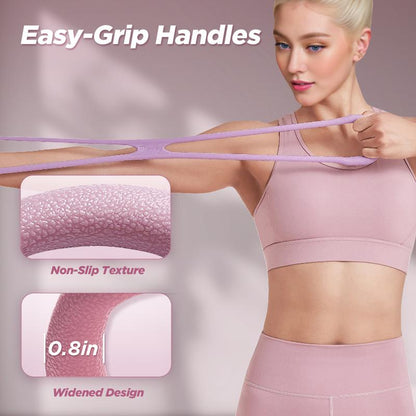 MAVENRO  - Resistance Bands, Figure 8 Exercise Bands for Women Men