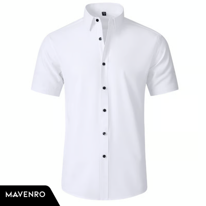 MAVENRO - Stretch Non-Iron Anti-Wrinkle Shirt