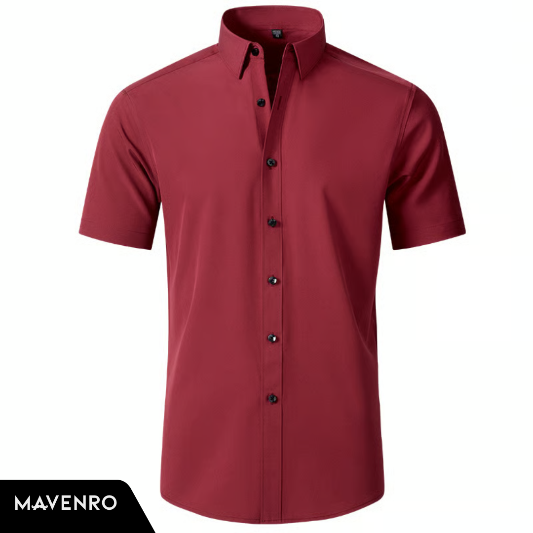 MAVENRO - Stretch Non-Iron Anti-Wrinkle Shirt