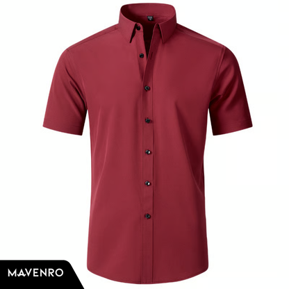 MAVENRO - Stretch Non-Iron Anti-Wrinkle Shirt