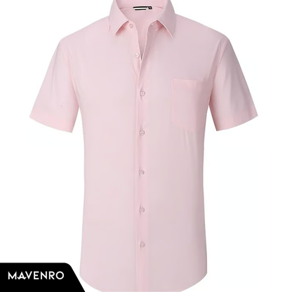 MAVENRO - Stretch Non-Iron Anti-Wrinkle Shirt
