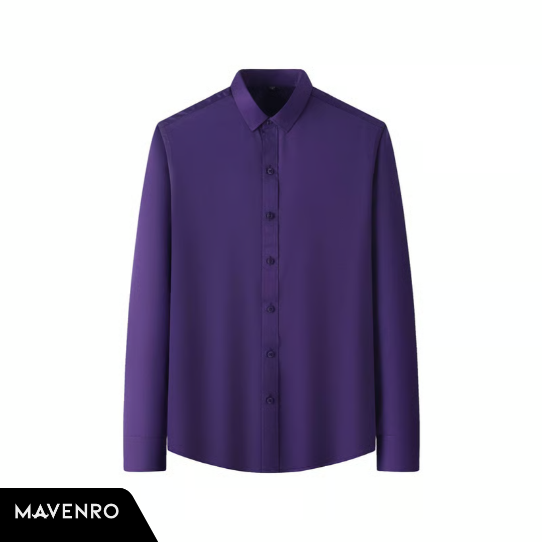MAVENRO - Stretch Non-Iron Anti-Wrinkle Shirt