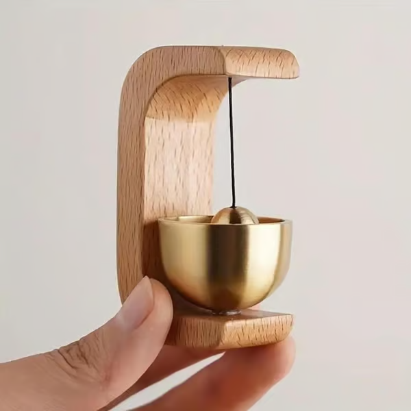 MAVENRO - Magnetic Wooden Doorbell for All Materials