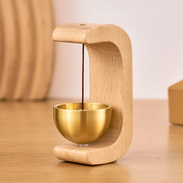MAVENRO - Magnetic Wooden Doorbell for All Materials