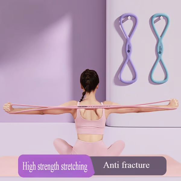 MAVENRO  - Resistance Bands, Figure 8 Exercise Bands for Women Men