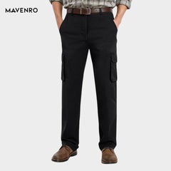 MAVENRO - Men's Ultra Comfort Fit Multi-pocket Durable Pants