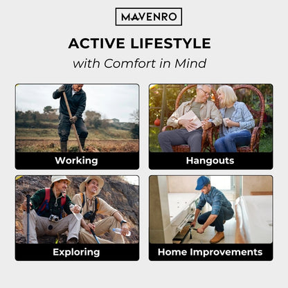 MAVENRO - Men's Ultra Comfort Fit Multi-pocket Durable Pants - MAVENRO 