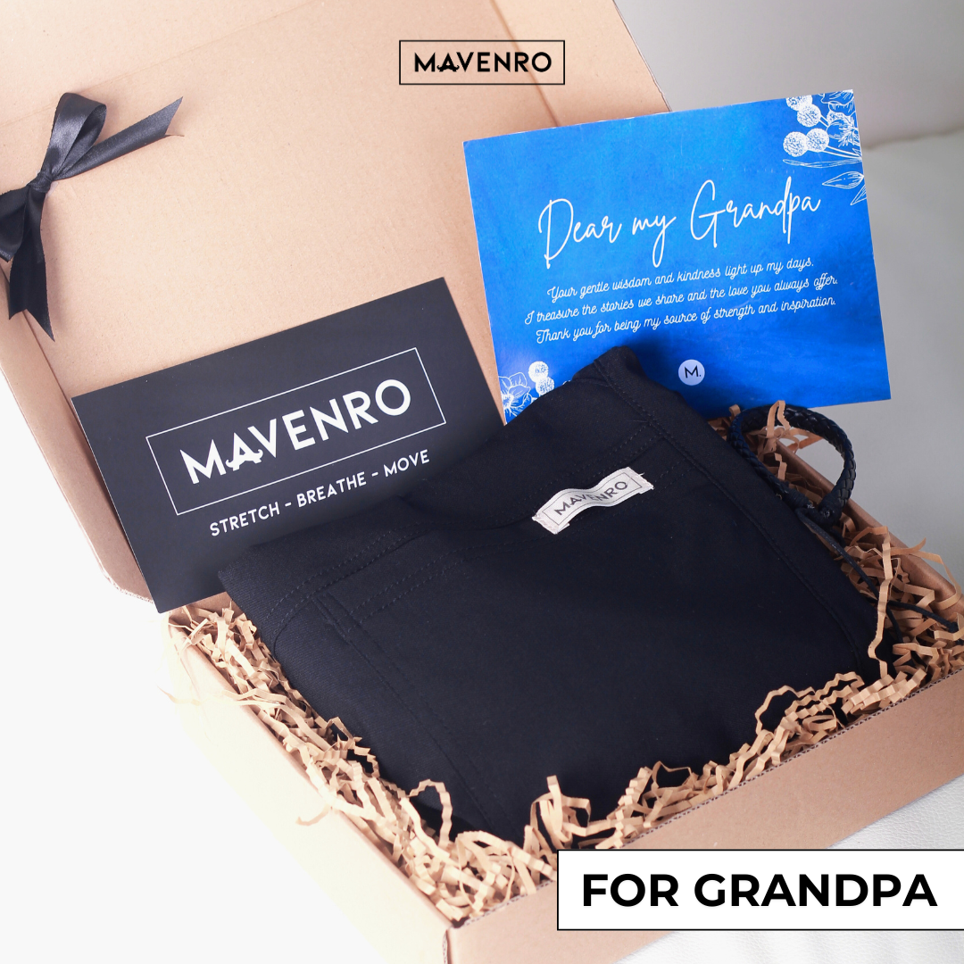 MAVENRO - Special Men's Gift Box 1 | Multi Pants, Leather Bracelet, Message Card