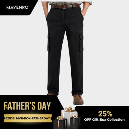 MAVENRO - Flex Rover Men's Ultra Comfort Fit Multi-pocket Durable Pants