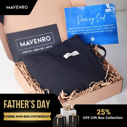 MAVENRO - Special Men's Gift Box 1 | Multi Pants, Leather Bracelet, Message Card
