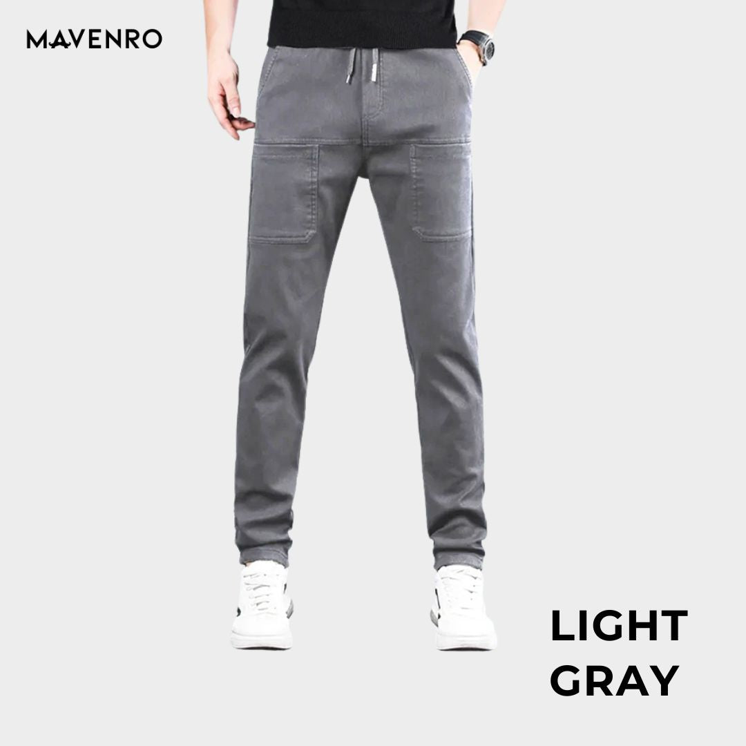 MAVENRO - Men’s Multi-Pocket Flex Cargo Pants