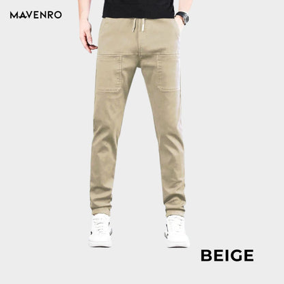 MAVENRO - Men’s Multi-Pocket Flex Cargo Pants - MAVENRO 