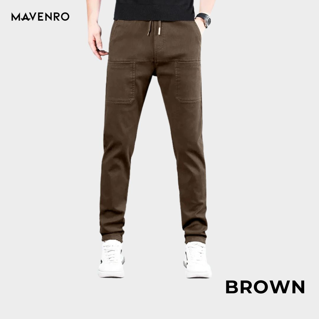 MAVENRO - Men’s Multi-Pocket Flex Cargo Pants