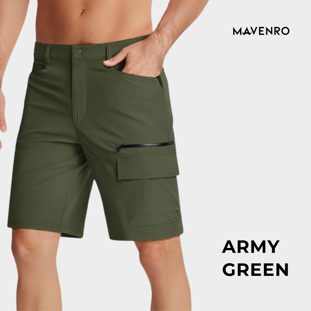 MAVENRO - Men's Hiking Cargo Shorts