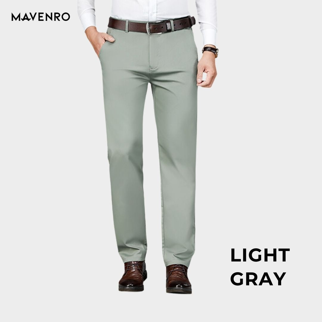 MAVENRO - Men's High Stretch Straight Fit Pants