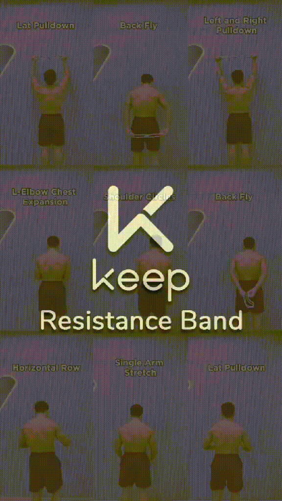 MAVENRO  - Resistance Bands, Figure 8 Exercise Bands for Women Men
