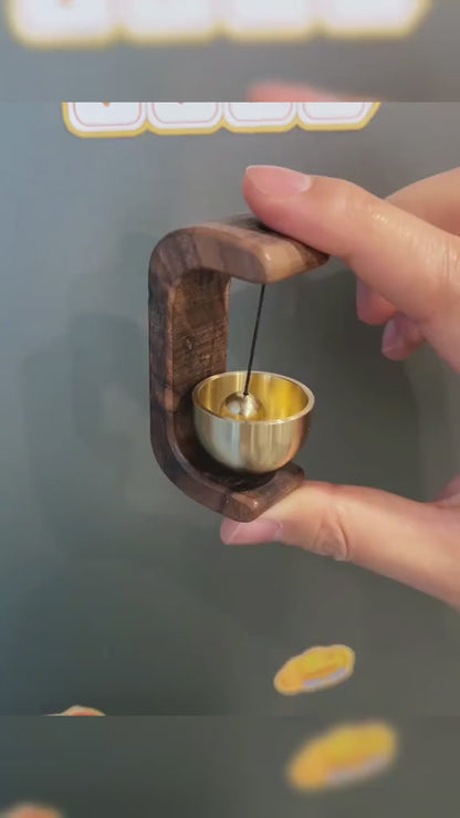 MAVENRO - Magnetic Wooden Doorbell for All Materials